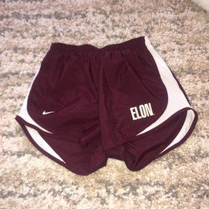 maroon Elon nike dri-fit shorts